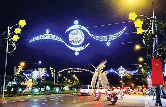 A view of Truong Son Street on April 27 (Photo: SGGP) A view of Truong Son Street on April 27 (Photo: SGGP)